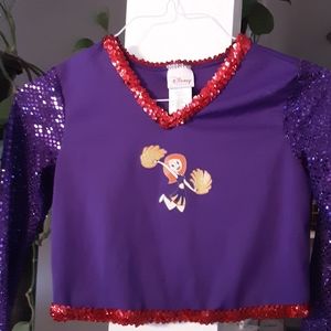 Disney Kim Possible cheerleader top sz Large